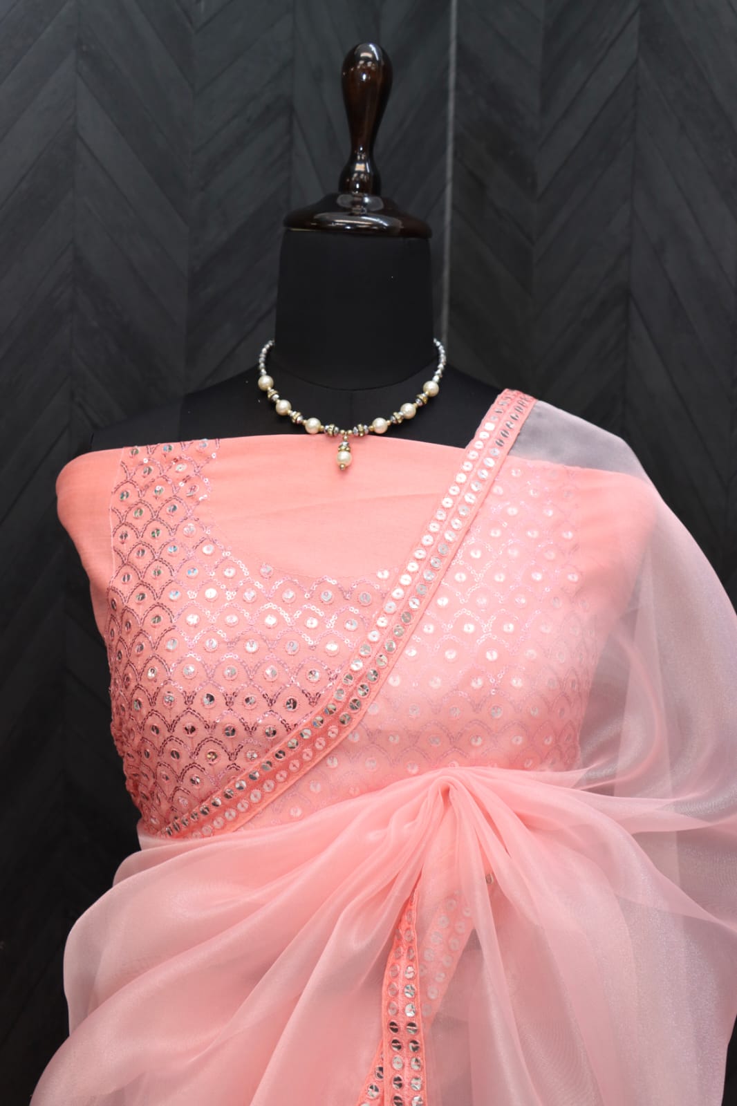 Beautiful Designer Pure Soft Organza Saree