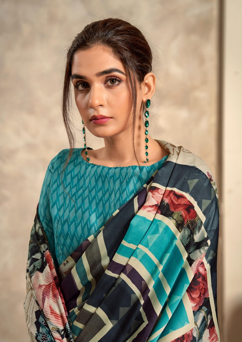 Beautiful Designer Rajpath Jasmine Crape Silk Saree