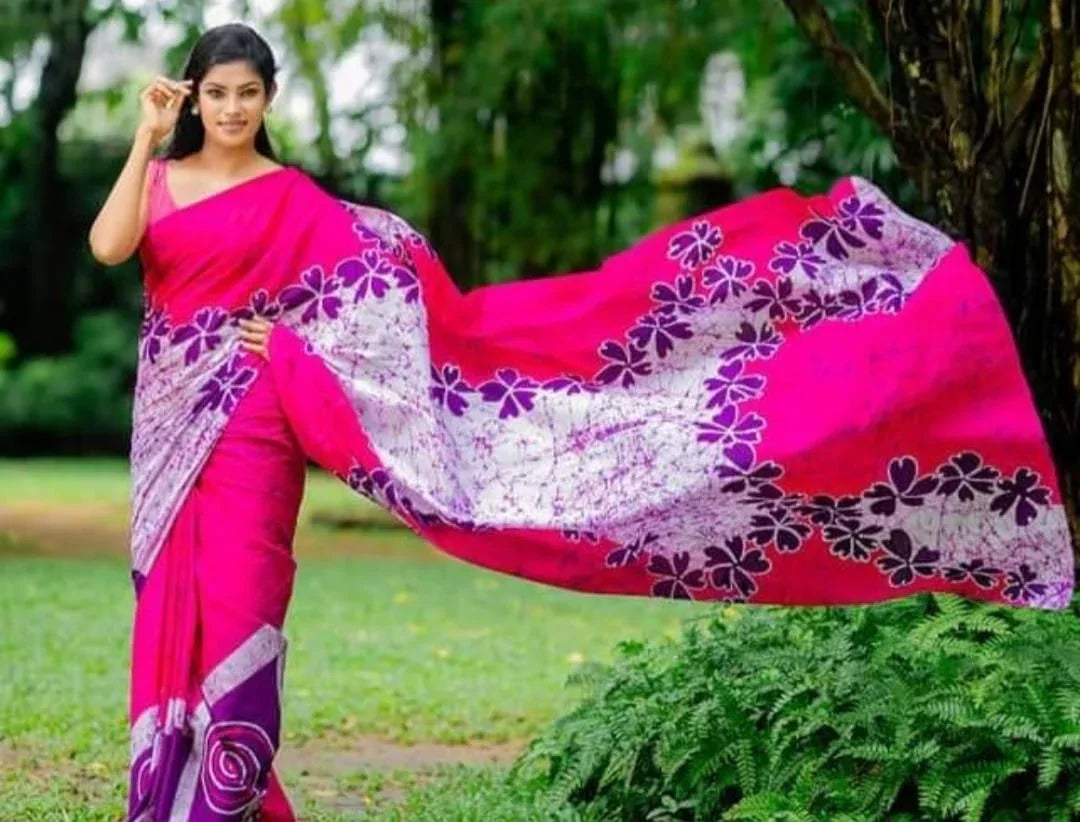 Beautiful Designer Soft Cotton Digital Print Saree