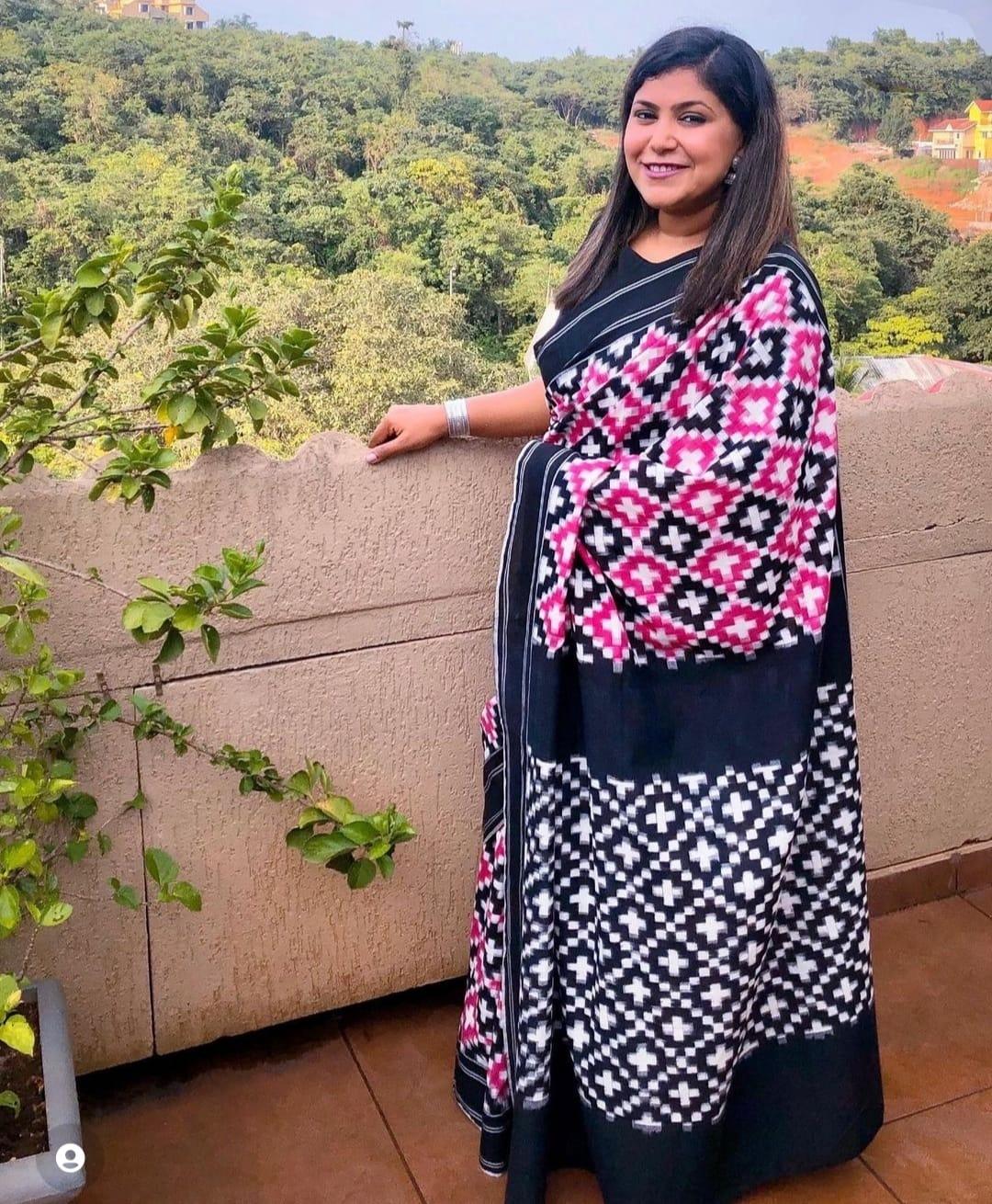 Beautiful Designer Soft Cotton Digital Print Saree