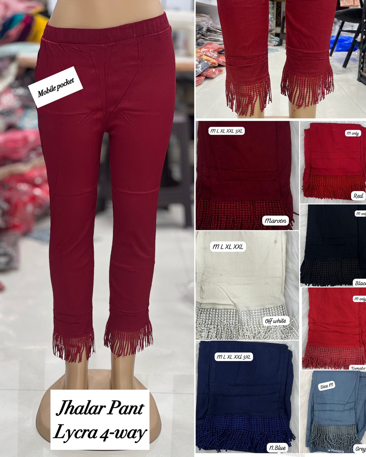 Beautiful Designer Jhalar Pants Leggings