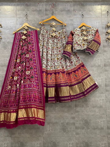 Beautiful Wedding Designer Pure Gajji Silk Lehenga Choli