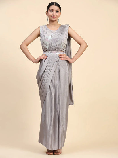 Beautiful Designer Party Wear Ready to Wear Saree