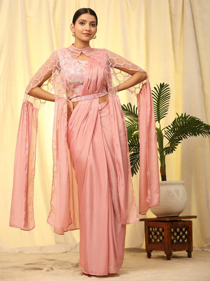 Beautiful Designer Party Wear Ready to Wear Saree