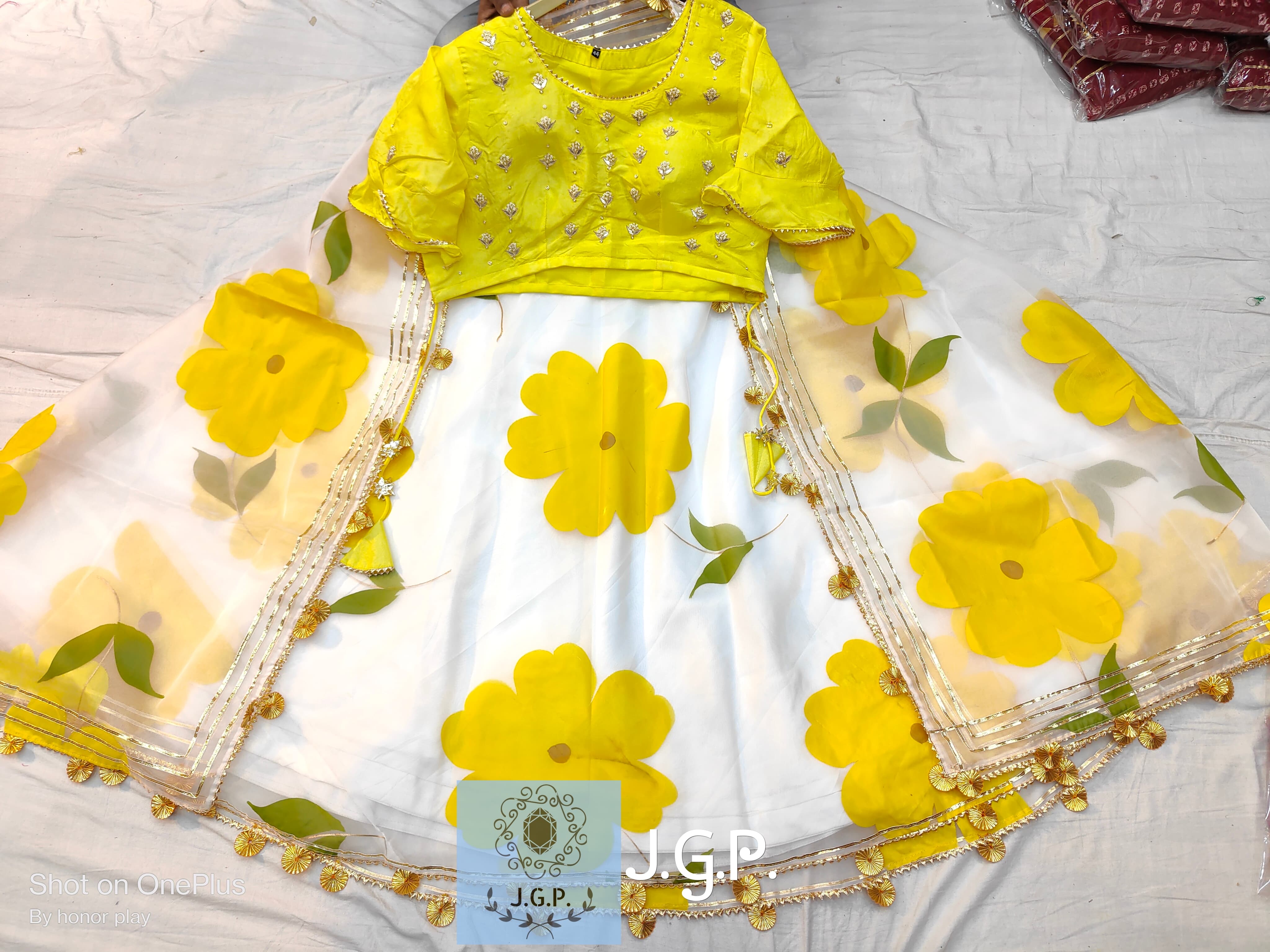 Beautiful Designer Rajasthani Pure Organza Upada silk Lehenga