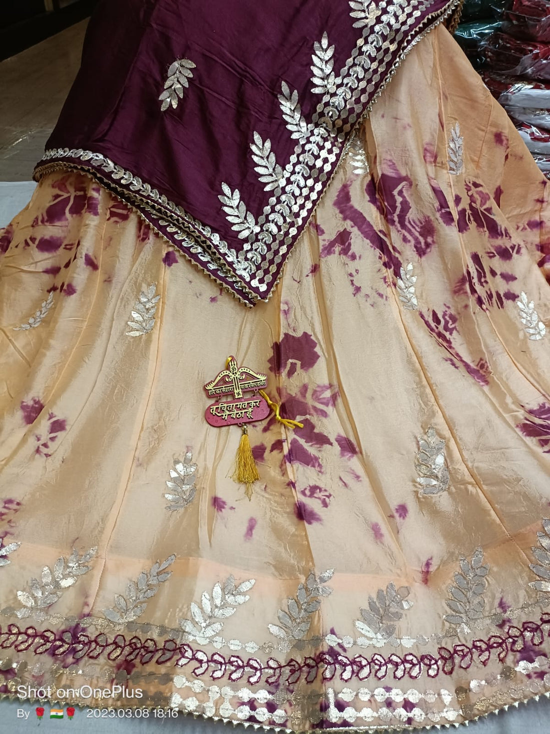 Beautiful Designer Rajasthani Pure Chinon Lahenga Choli