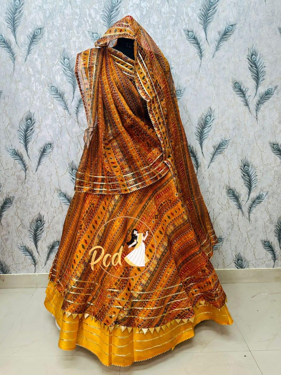 Beautiful Designer Rajasthani Kota Doriya Lahenga Choli