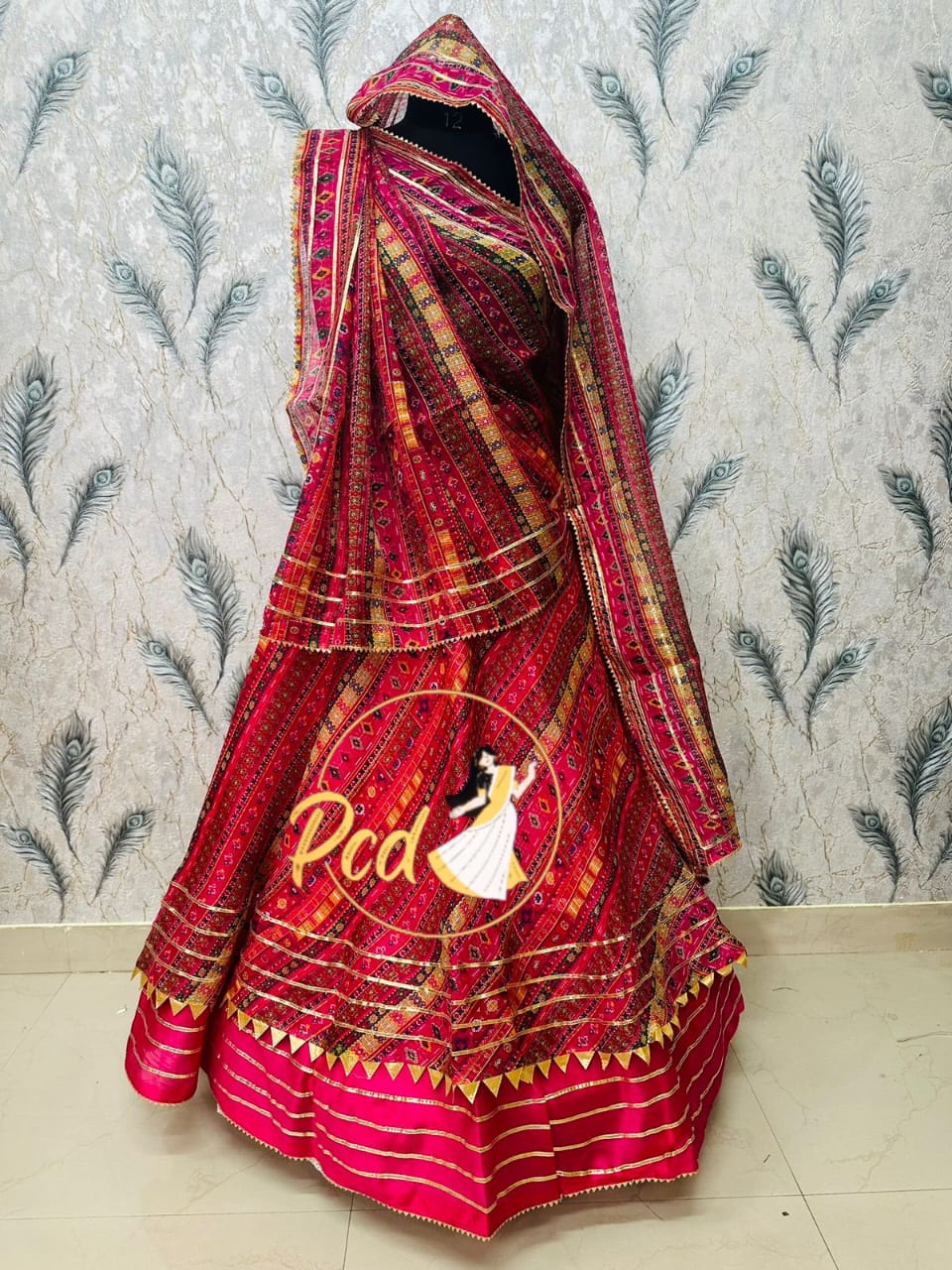 Beautiful Designer Rajasthani Kota Doriya Lahenga Choli