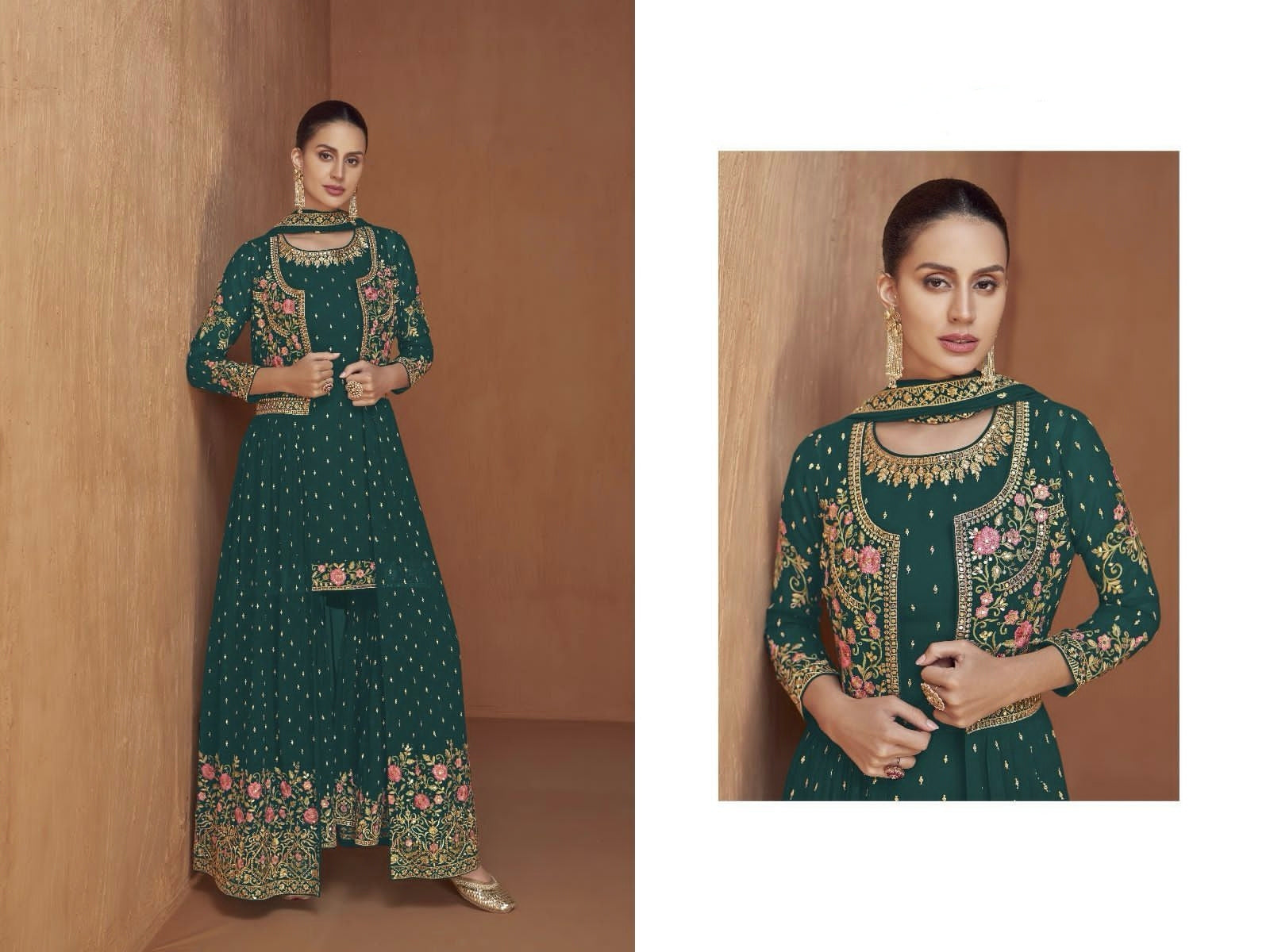 Gulkayra Designer Jasmeen Heavy Salwar Suit D.No. 7429-B