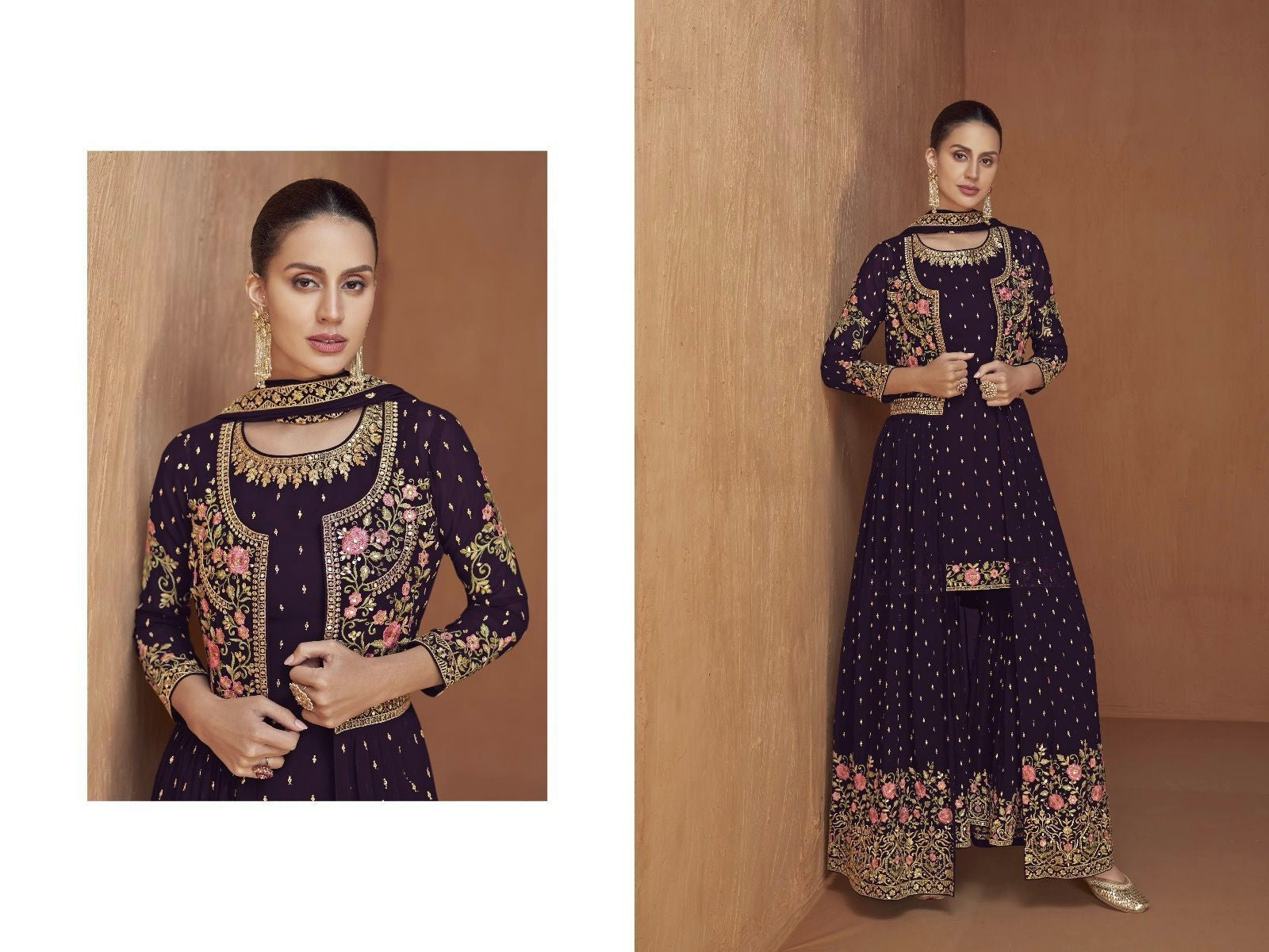 Gulkayra Designer Jasmeen Heavy Salwar Suit D.No. 7429-A