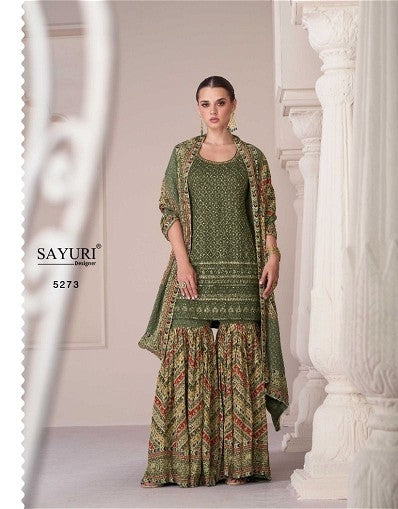 Beautiful Designer Sayuri Sharara Salwar Suits