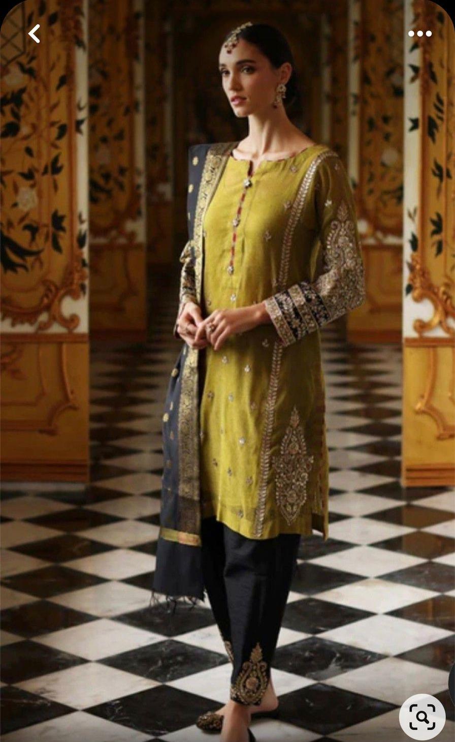 Beautiful Designer Pure Viscose Organza Punjabi Salwer Suit