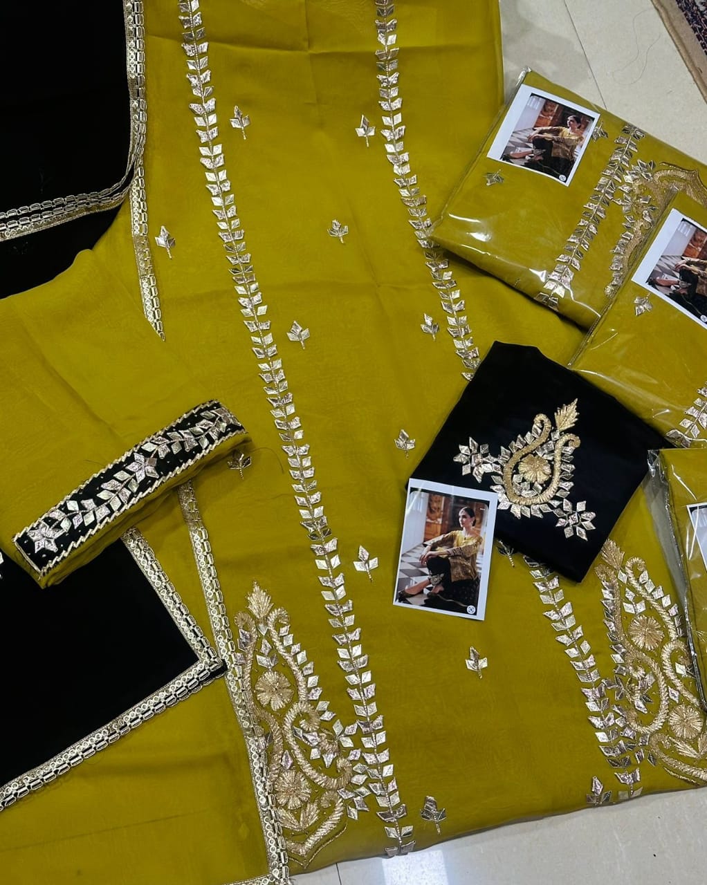 Beautiful Designer Pure Viscose Organza Punjabi Salwer Suit