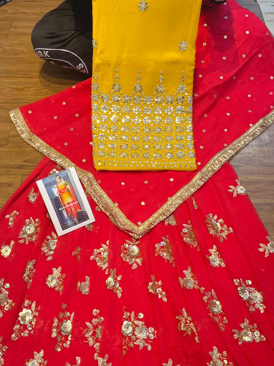 Beautiful Designer Boutique Punjabi Georgette Salwer Suit