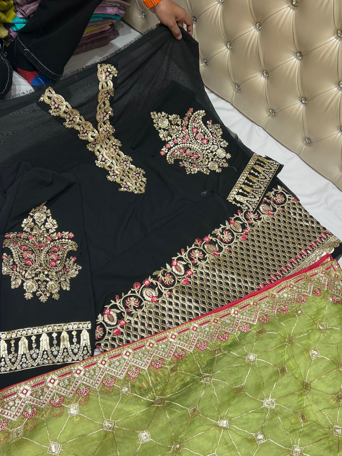 Beautiful Designer Boutique Punjabi Georgette Salwer Suit