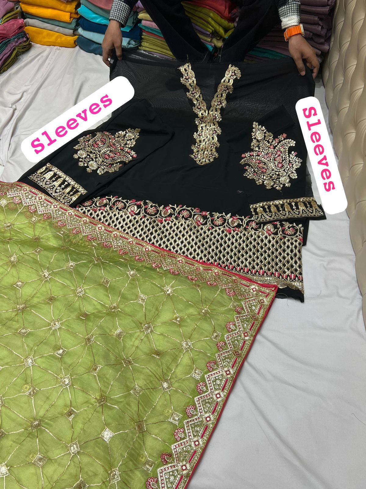 Beautiful Designer Boutique Punjabi Georgette Salwer Suit