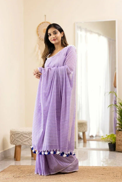 Beautiful Designer Soft Lilne Saree Digital Print Saree