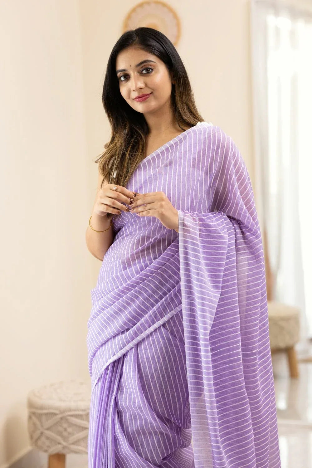 Beautiful Designer Soft Lilne Saree Digital Print Saree