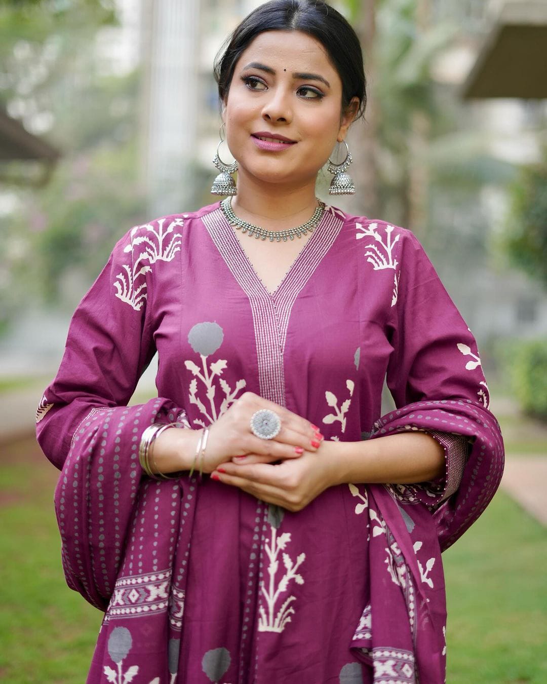 Beautiful Designer Pure Cotton Salwar Suit