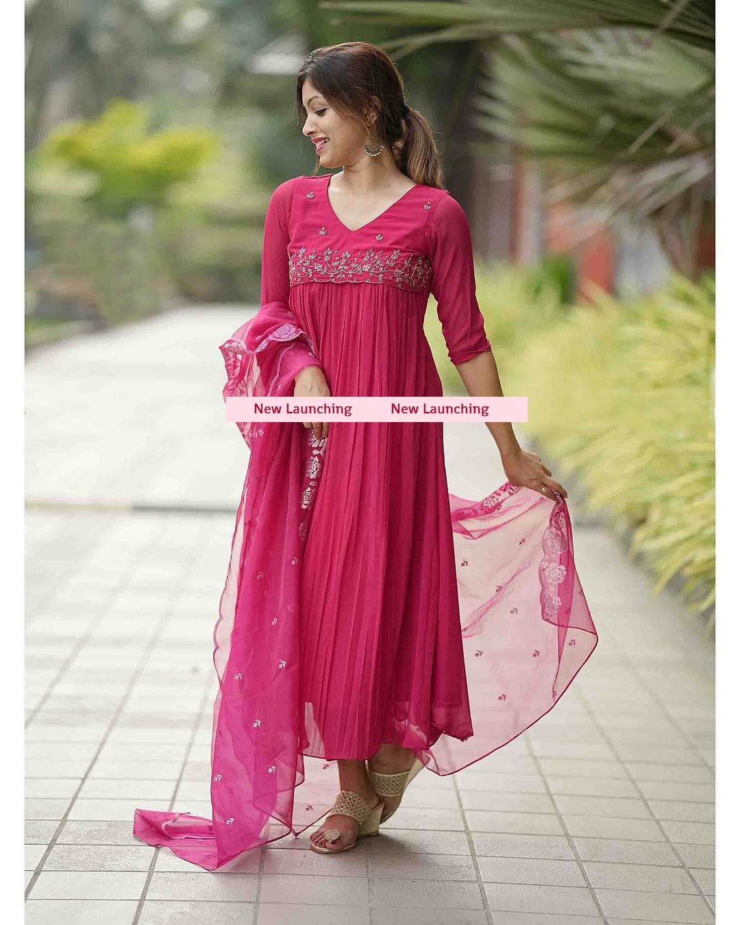 Beautiful Designer Heavy Georgette Salwar Suit