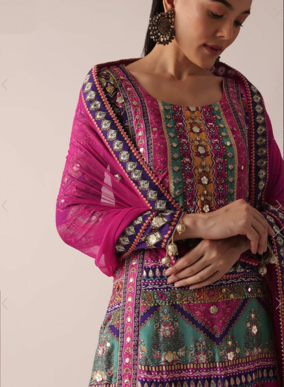 Beautiful Designer Tuhi-2 Pakistani Suit With Dupatta Set