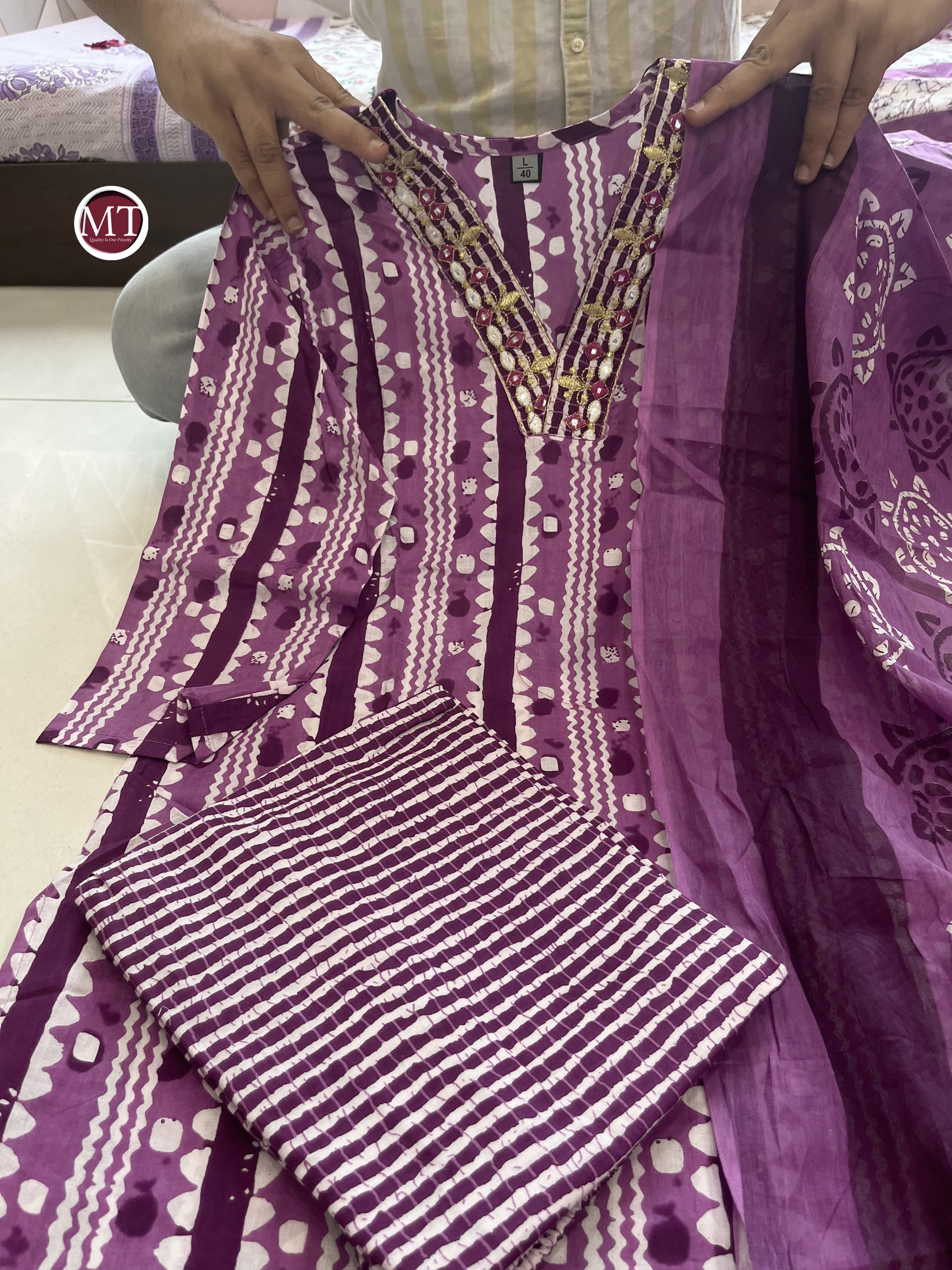 Beautiful Designer Afghani Orgenza Kurti Pant With Dupatta