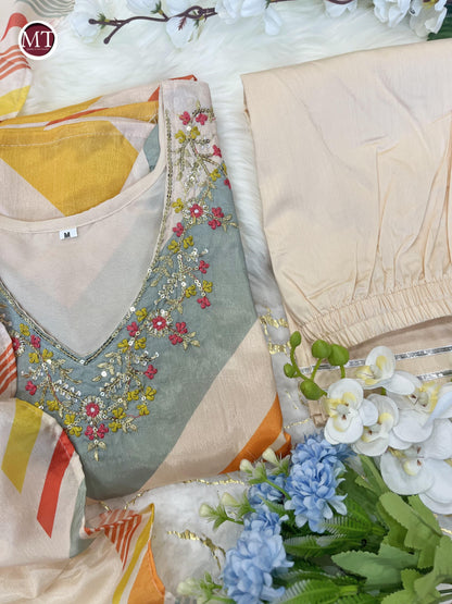 Beautiful Designer Heavy Pure Chiffon Salwar Suit