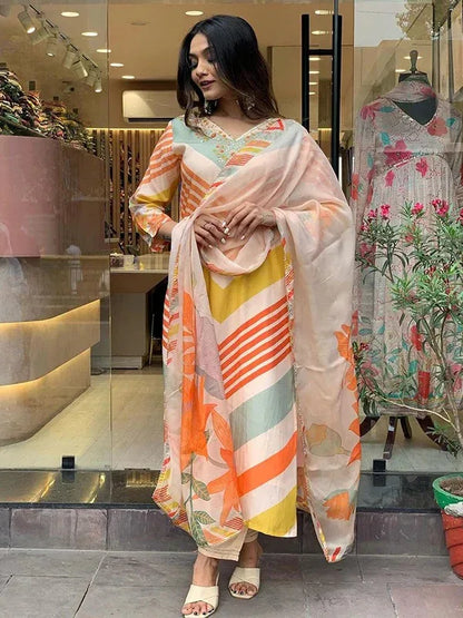Beautiful Designer Heavy Pure Chiffon Salwar Suit