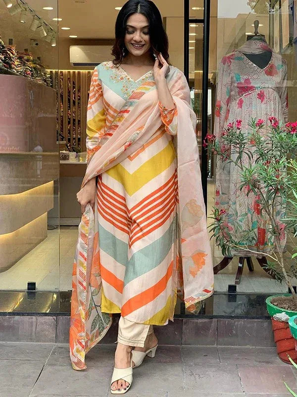 Beautiful Designer Heavy Pure Chiffon Salwar Suit