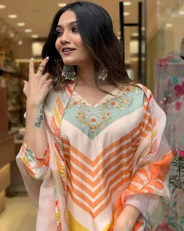 Beautiful Designer Heavy Pure Chiffon Salwar Suit