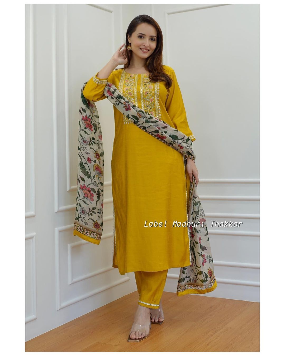 Beautiful Designer Heavy Reyon Rani Salwar Suit