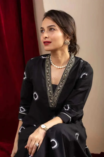 Beautiful Designer Heavy Cotton Salwar Suit