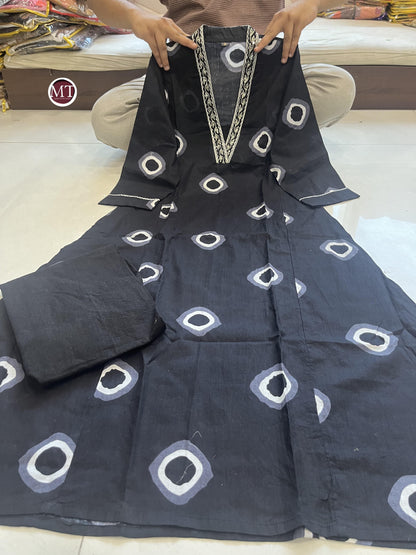 Beautiful Designer Heavy Cotton Salwar Suit