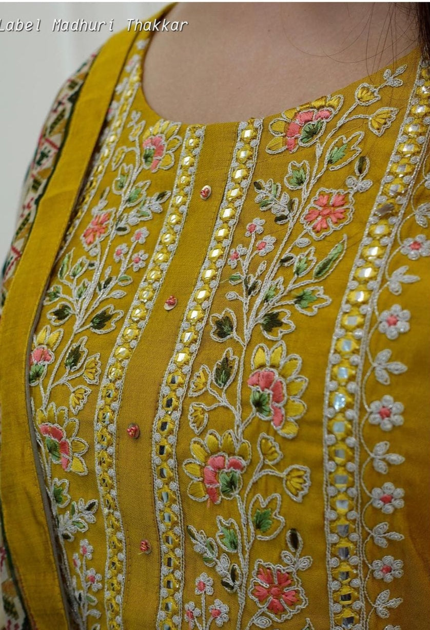 Beautiful Designer Heavy Reyon Rani Salwar Suit