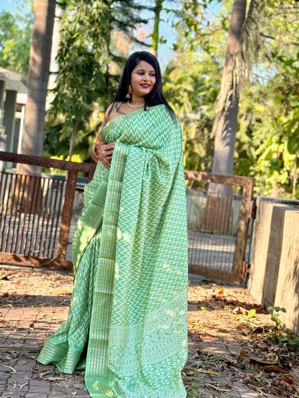 Beautiful Designer Party Wear Pure Dola Silk Saree