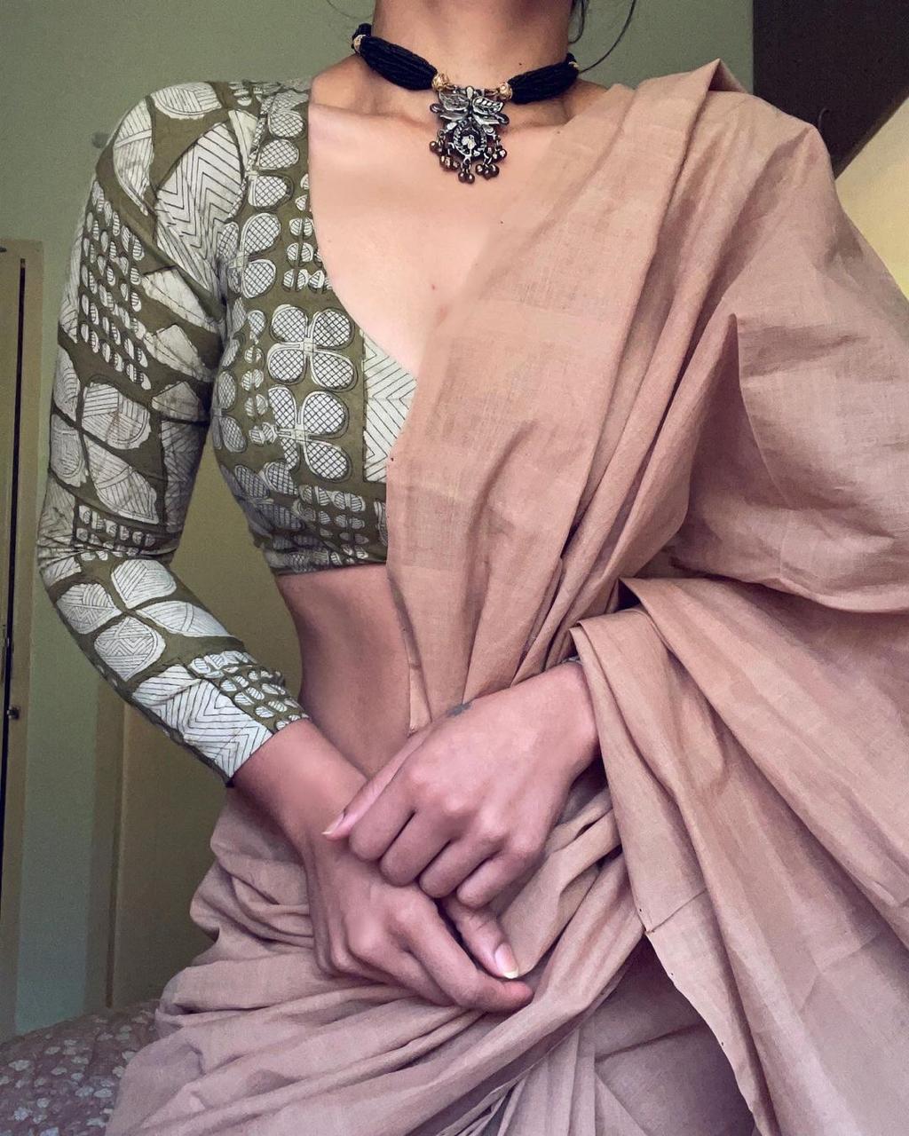 Beautiful Designer Soft Cotton Saree Digital Print Saree