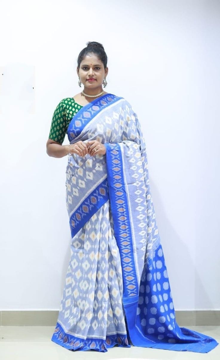 Beautiful Designer Soft Linen Saree Digital Print Saree