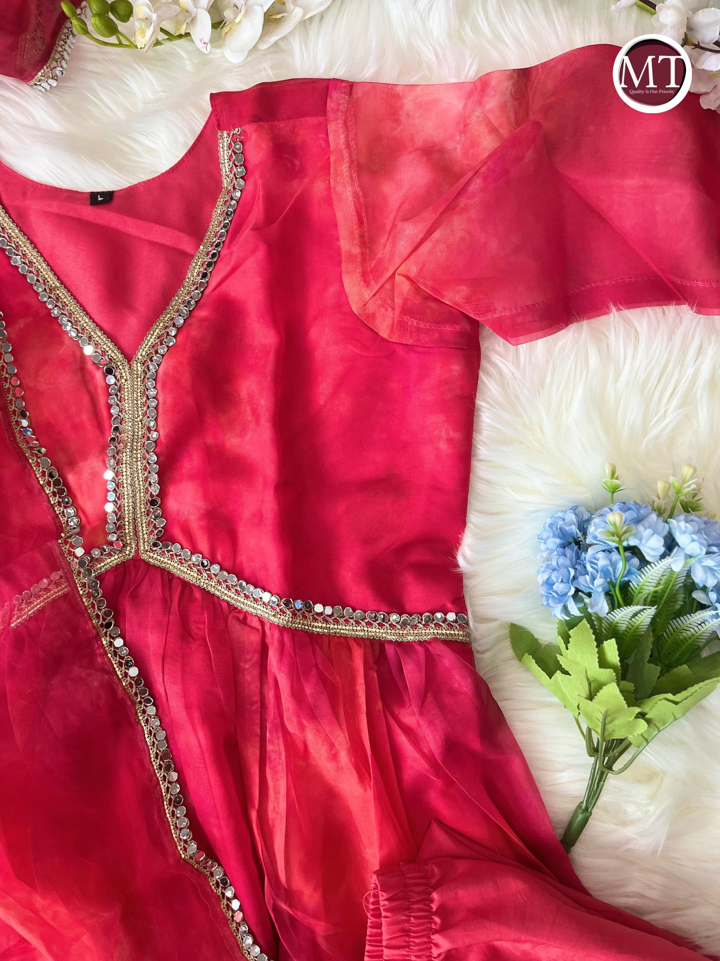 Beautiful Designer Heavy Organza Salwar Suit