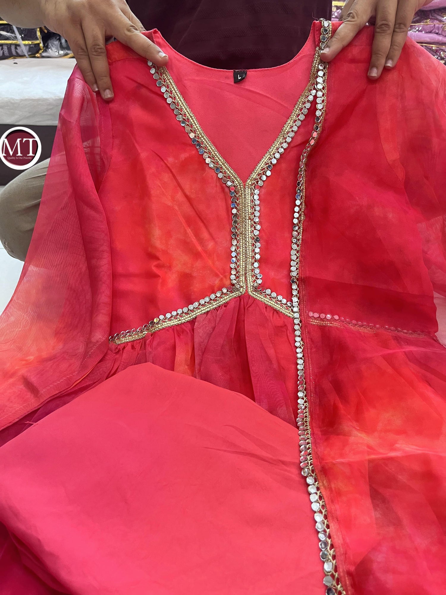 Beautiful Designer Heavy Organza Salwar Suit