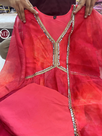 Beautiful Designer Heavy Organza Salwar Suit