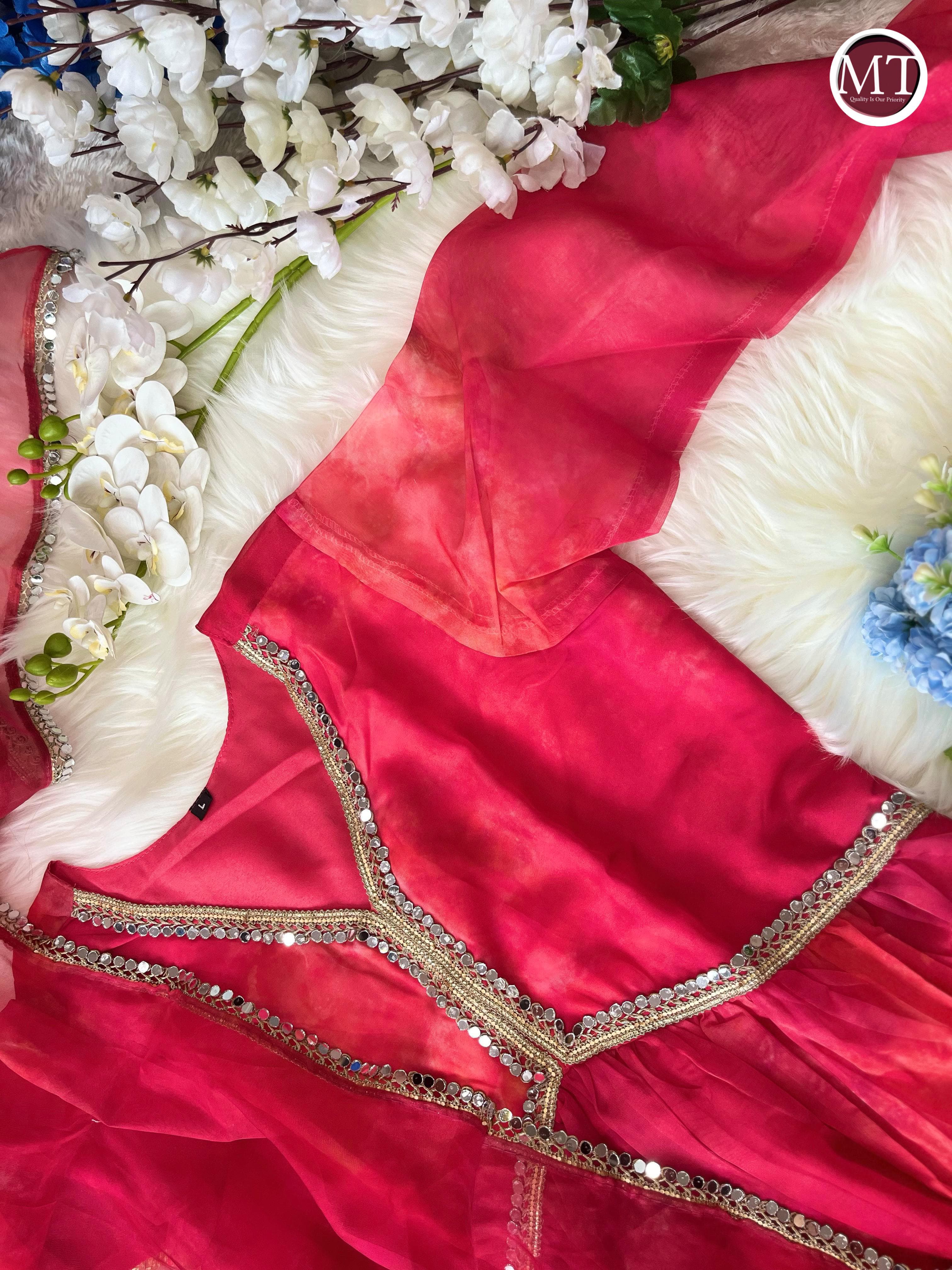 Beautiful Designer Heavy Organza Salwar Suit