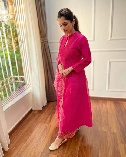 Beautiful Designer Heavy Organza Salwar Suit