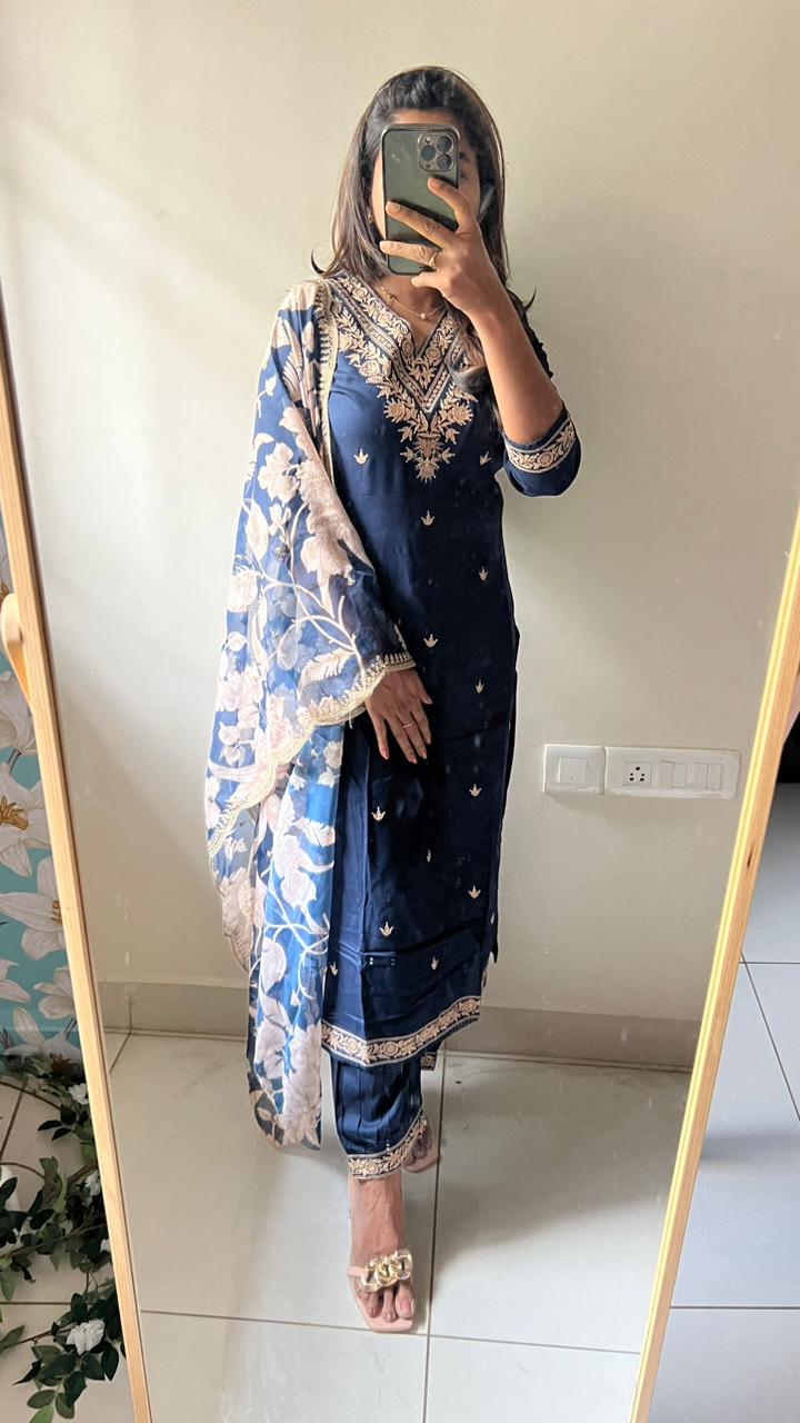 Beautiful Designer Afghani Heavy Reyon Salwar Suit