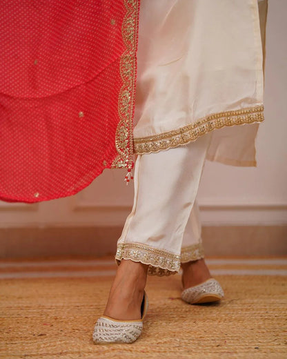 Beautiful Designer Heavy Banana Cotton Salwar Suit