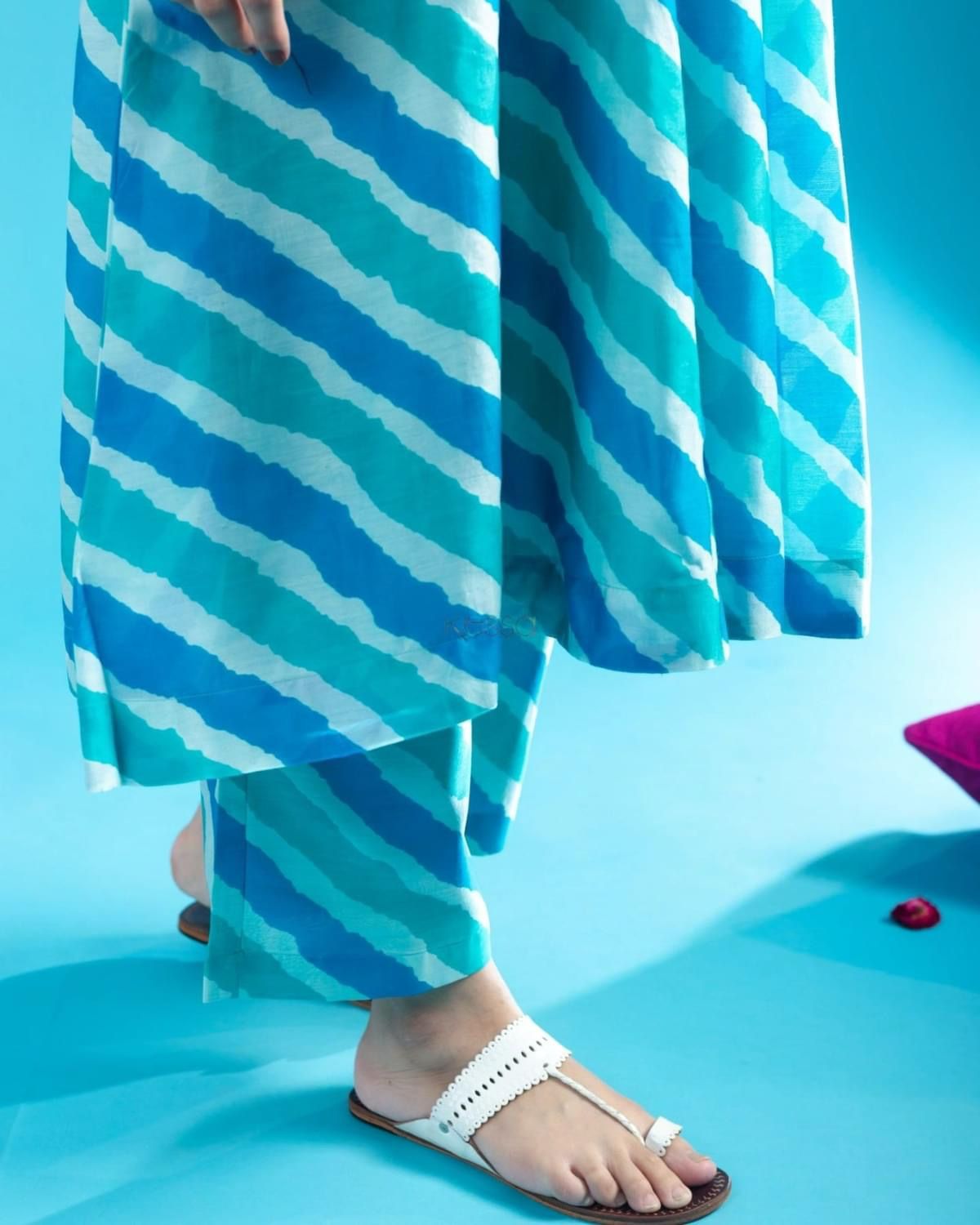 Beautiful Designer Party Wear Anarkali Brenza Cotton Salwar Suit