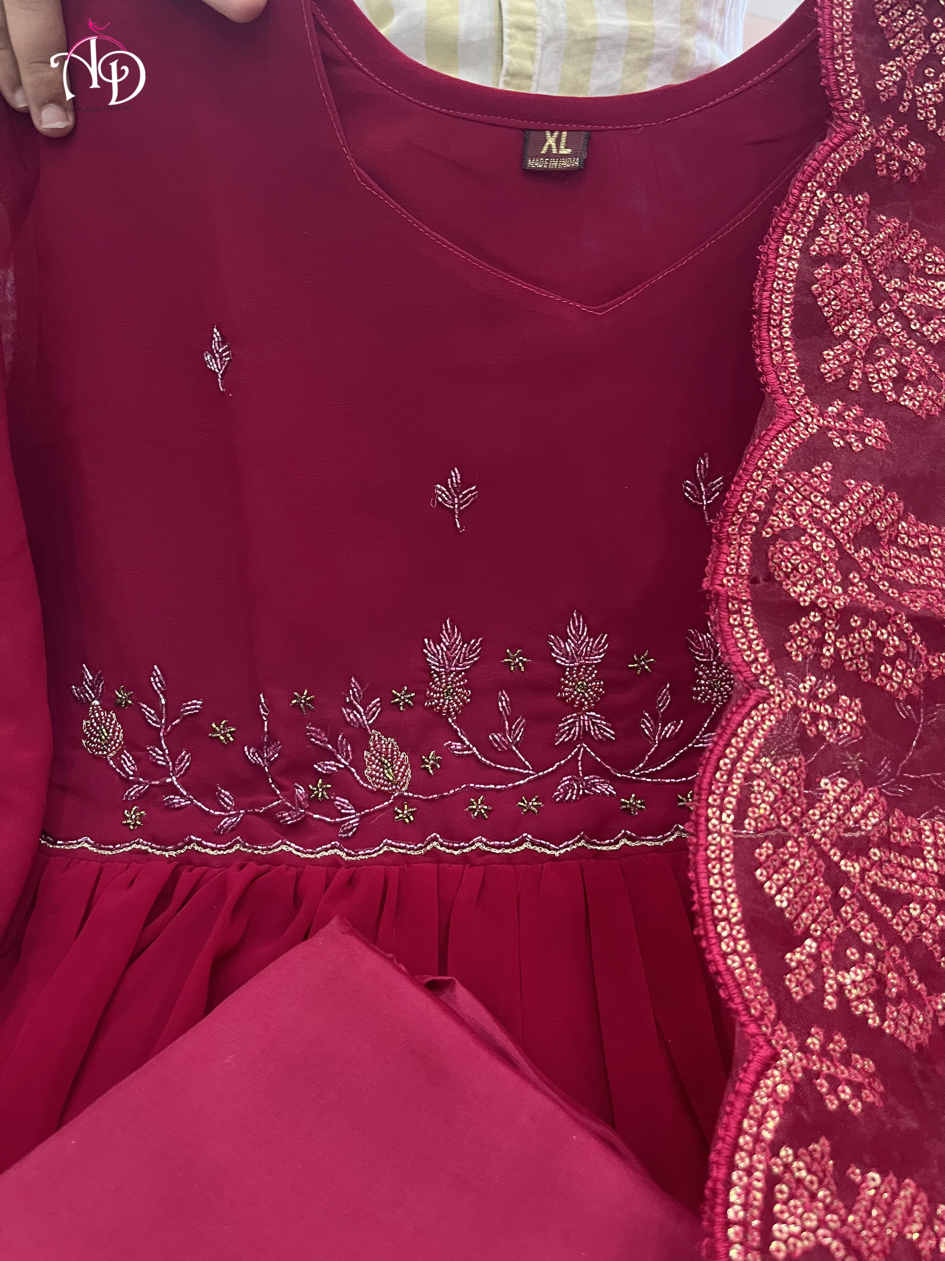 Beautiful Designer Heavy Georgette Salwar Suit