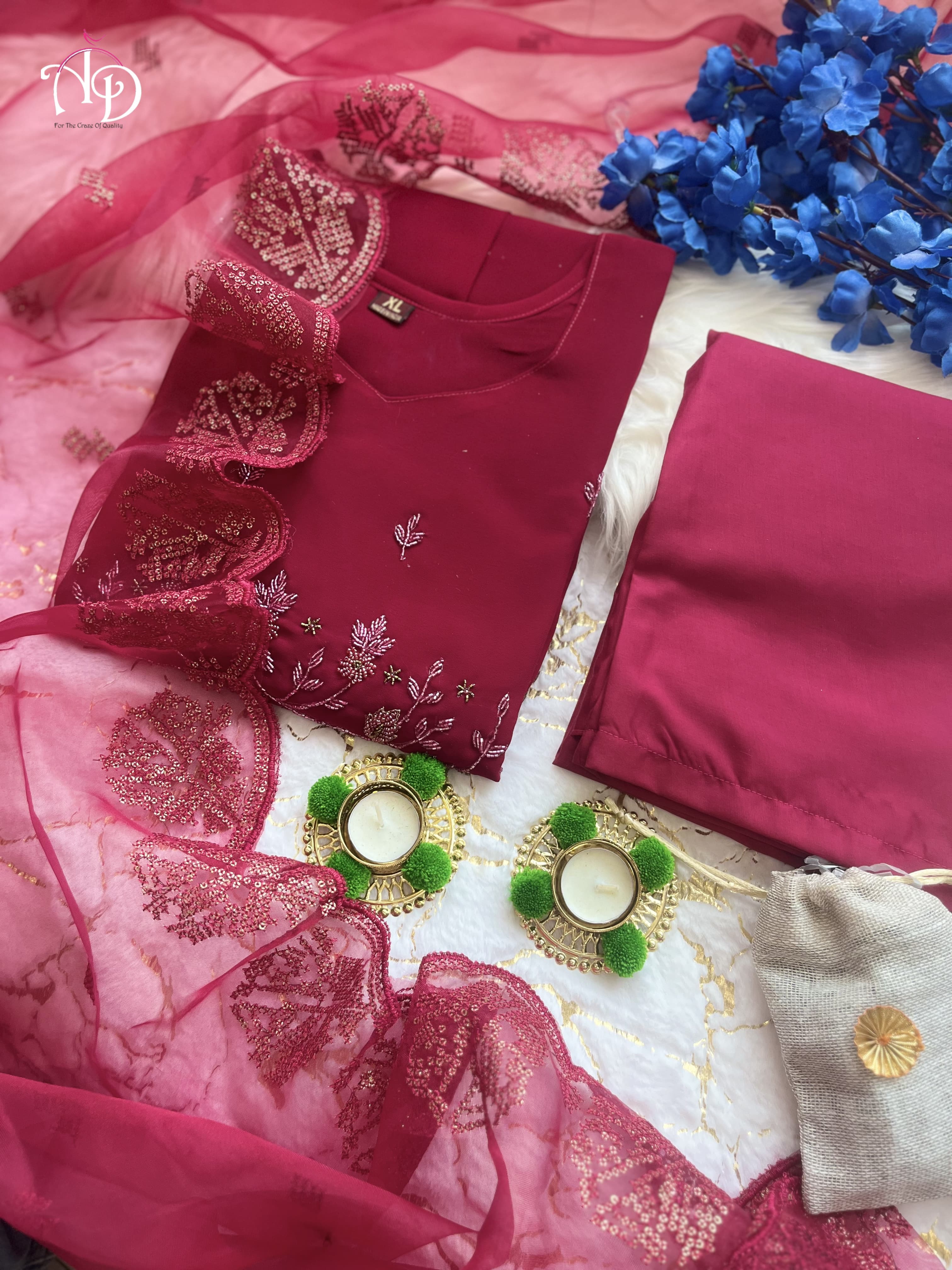 Beautiful Designer Heavy Georgette Salwar Suit