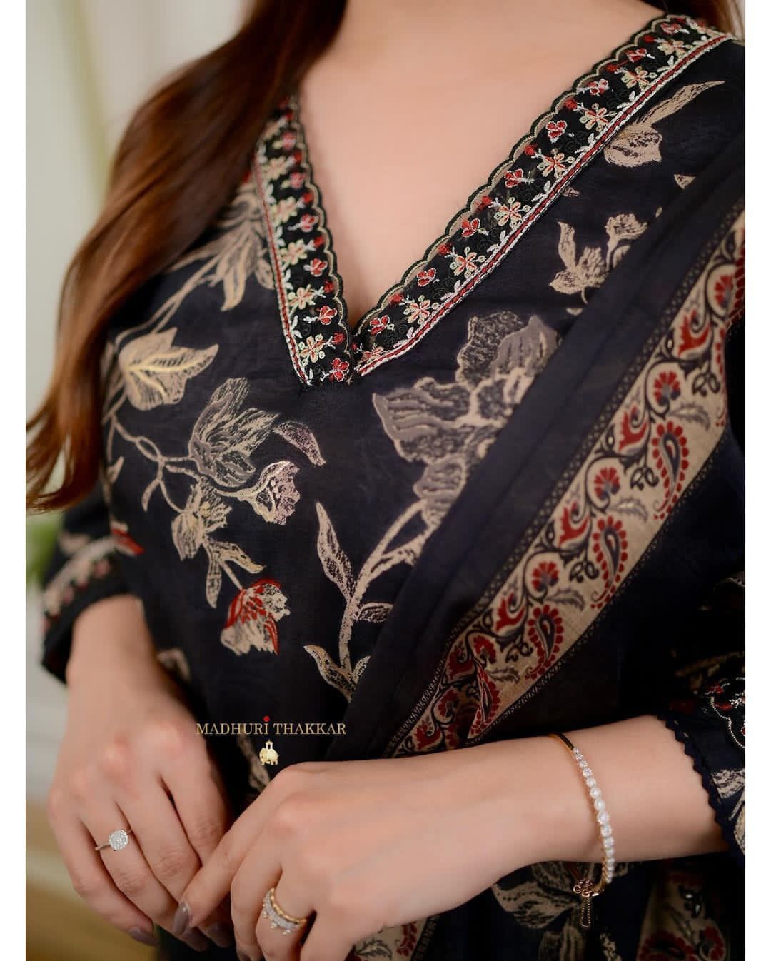 Beautiful Designer Heavy Cotton Salwar Suit