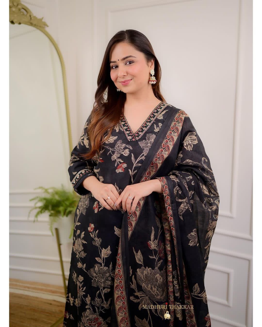 Beautiful Designer Heavy Cotton Salwar Suit