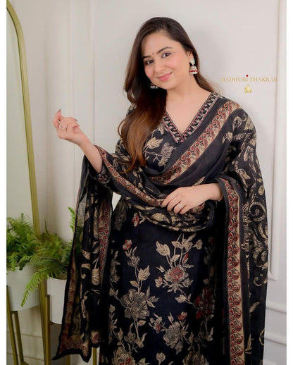 Beautiful Designer Heavy Cotton Salwar Suit